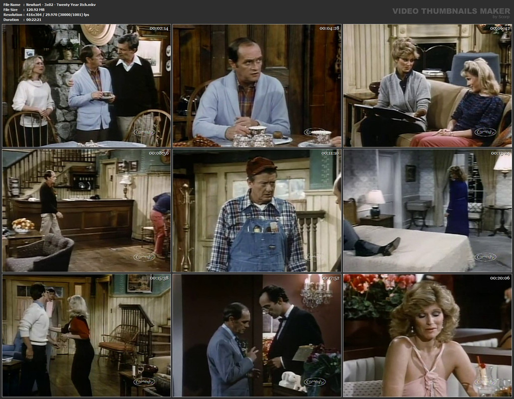 Newhart - 3x02 - Twenty Year Itch.mkv