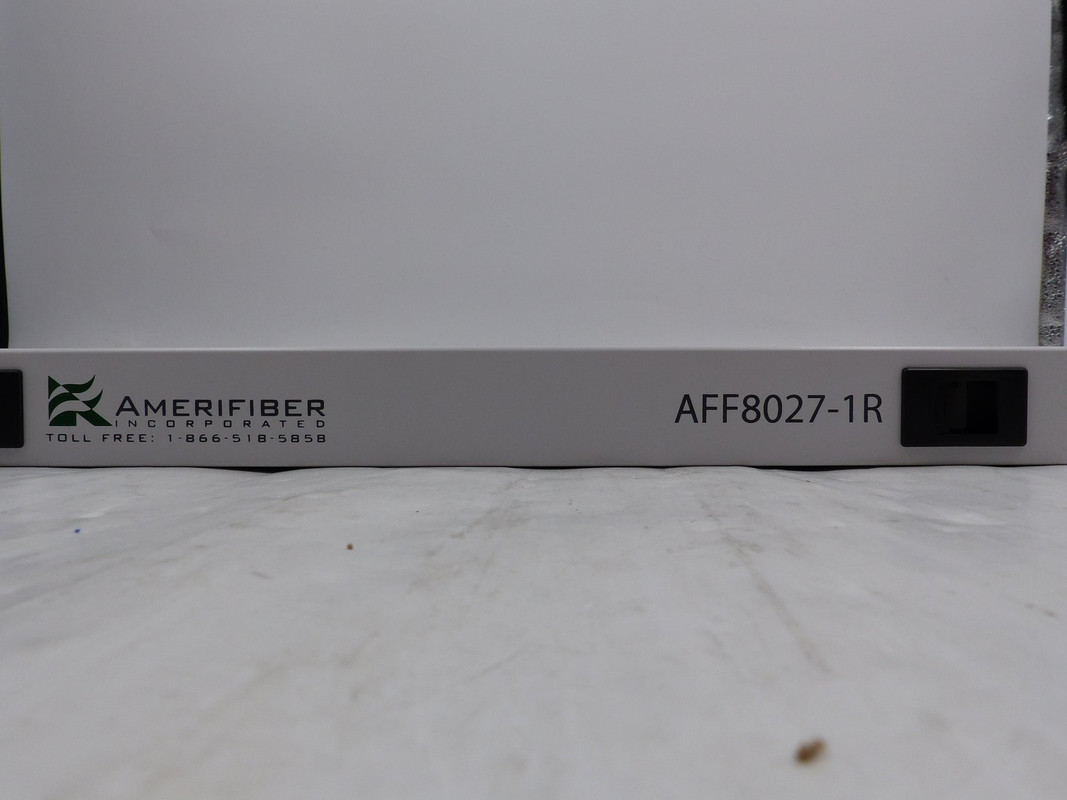 AMBERIFIBER FBRTR-1 ULTRA JOGJ-DENSITY 1-RU FIBER STORAGE TRAY AFF8027-1R