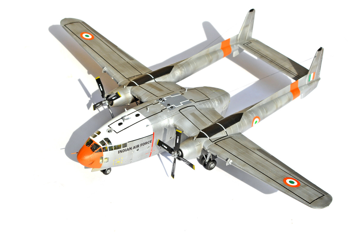 Italeri C-119 Flying Boxcar in Indian Air Force 1/72 - Ready for