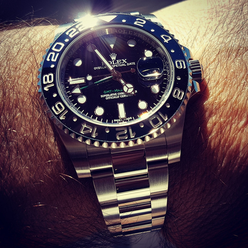 Rolex GMT Master II 40mm Ref 116710LN