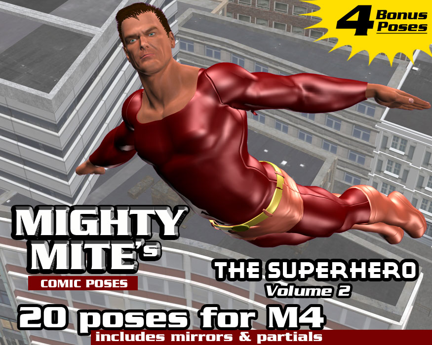 Superhero v02  By MightyMite for M4
