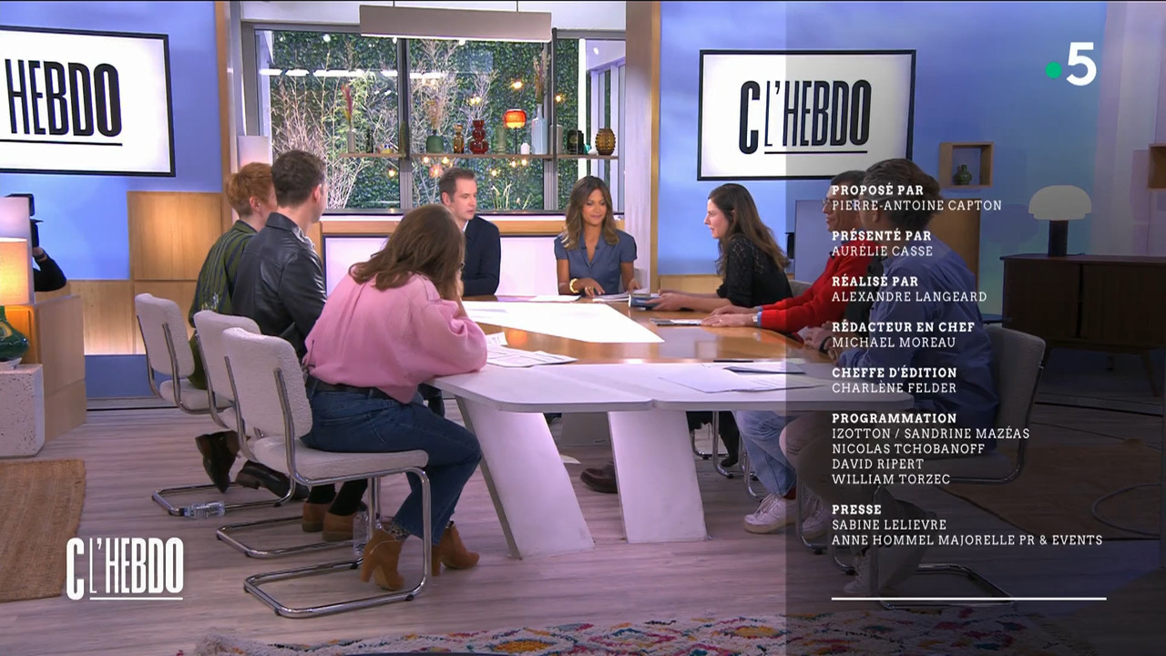 C l'hebdo - Saison 8 - Invités Colonel Michel Goya, David Doukhan, Edou..._France 5_2024_03_02_18_56