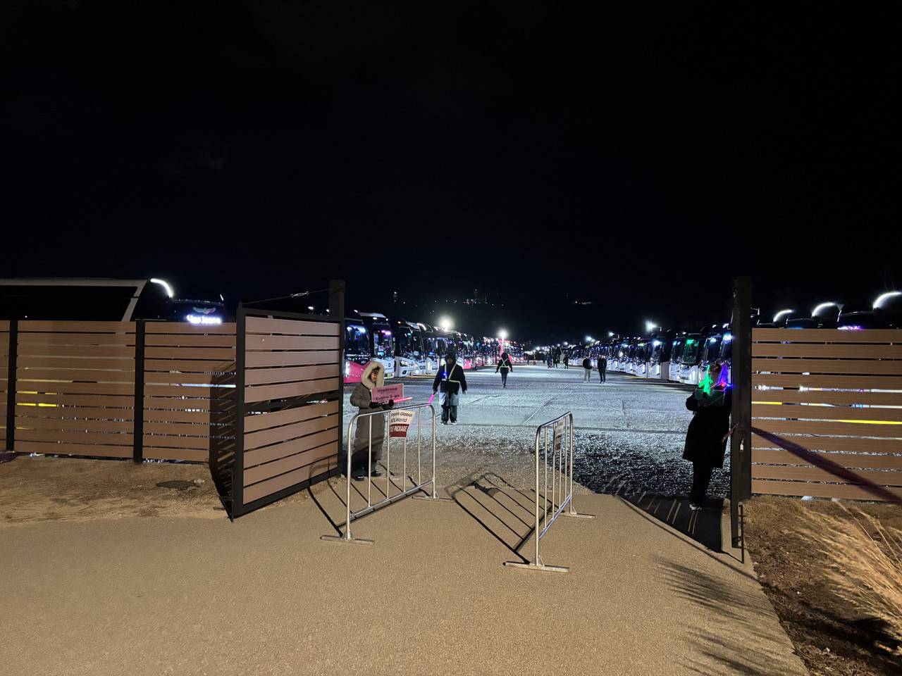 그라운드케이 라이더스 SBS가요대전 인스파이어아레나 주차장