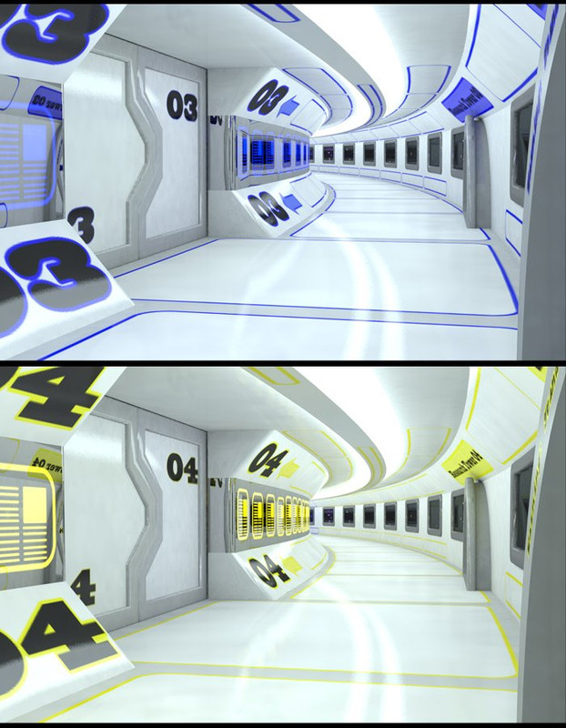 Lunar Science Station: Rim Corridor Lunar Science Station: Rim Corridor