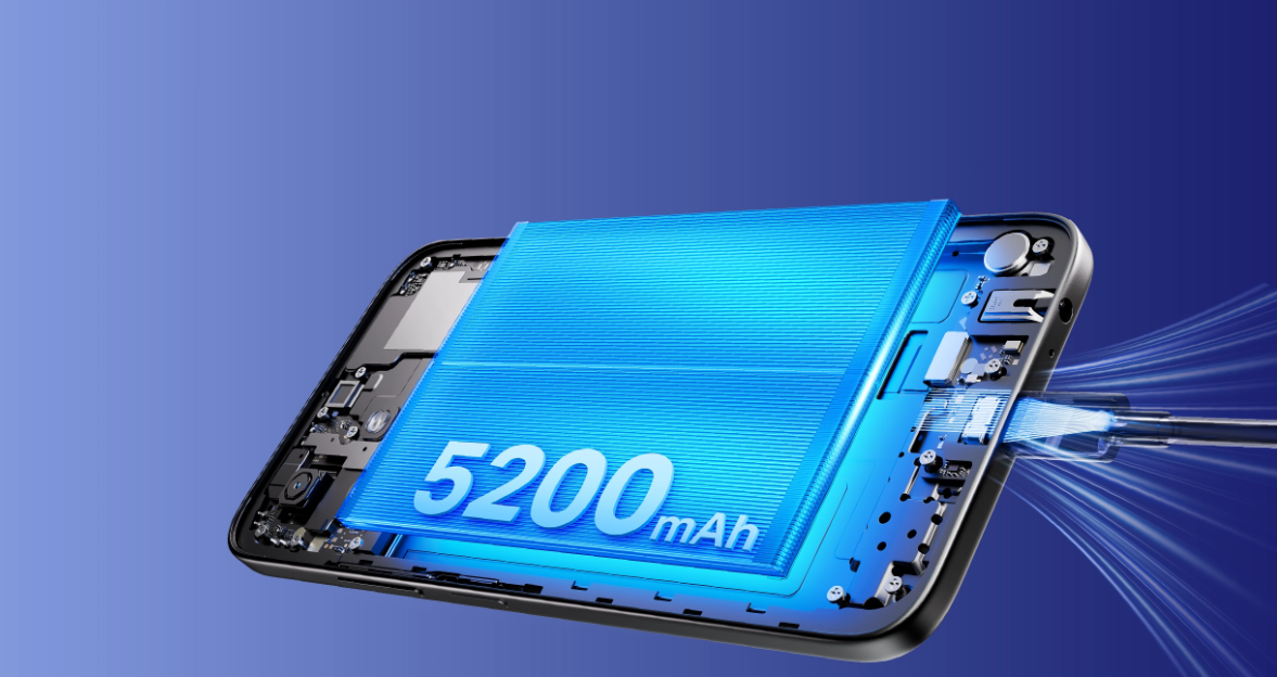 Long-Lasting 5200mAh Battery