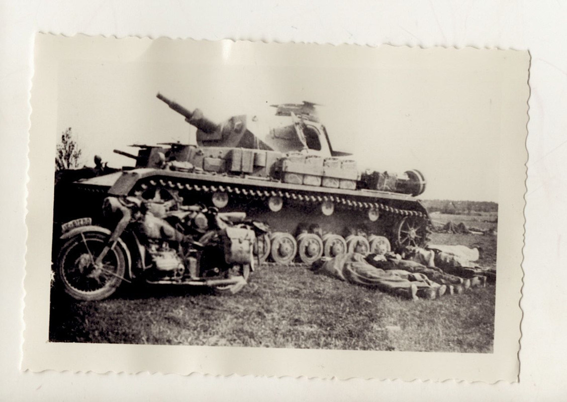 Wehrmacht 1940-1945 mit Motor und Panzermänner.