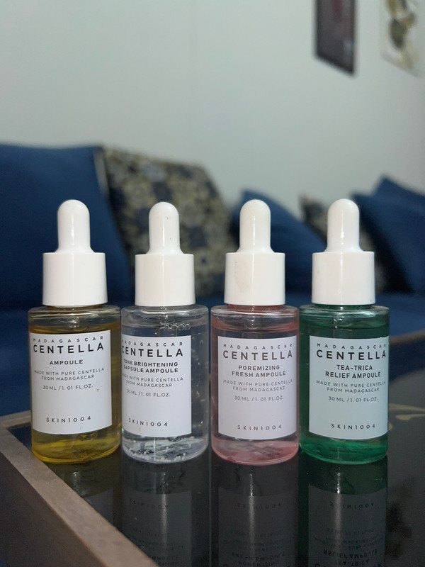 Centella 4in1 Ampoule Mini Travel Kit ( Without Box)