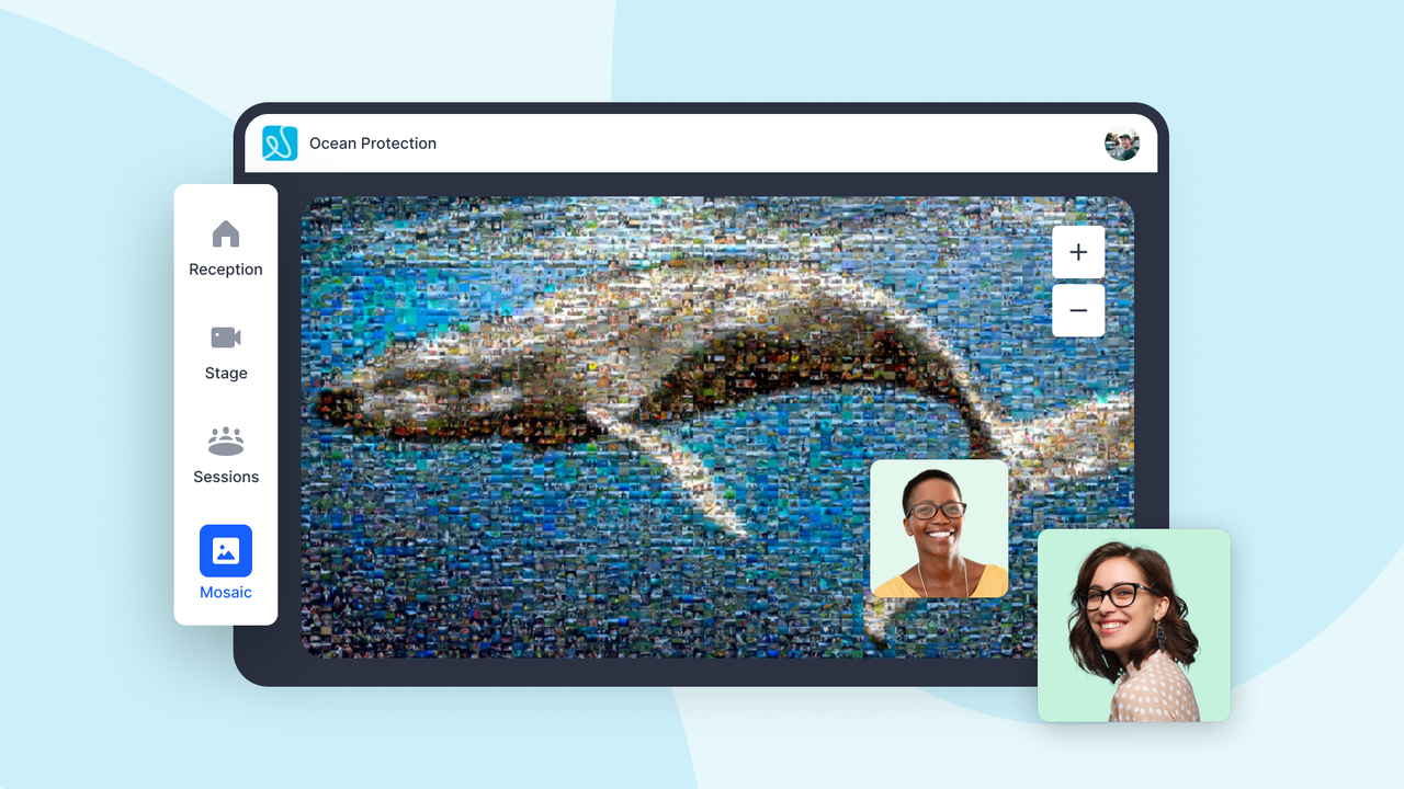 Picture Mosaics - RingCentral Events App Store