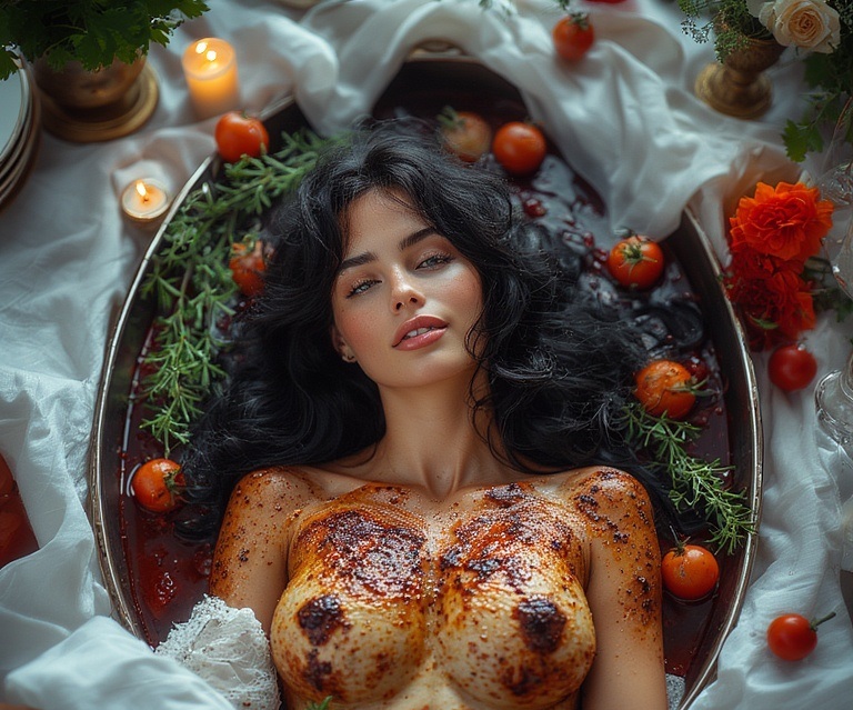 Garden wedding wom served Blackh series B 0 03