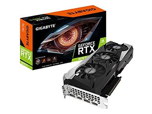Amazon: Gigabyte GeForce RTX 3070 Ti Gaming OC 8G (Rev. 1.0) Windforce 3X GV-N307TGAMING OC-8GD () 