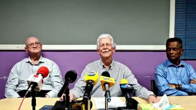 Paul Berenger resignation press conference Port Louis 20 March 2026 — The Meridian
