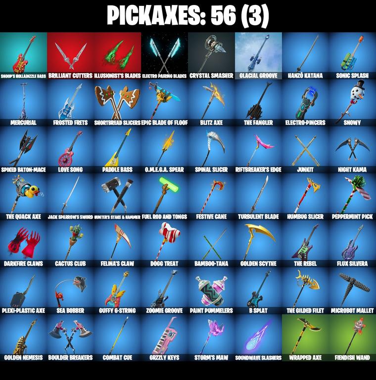 pickaxes comp