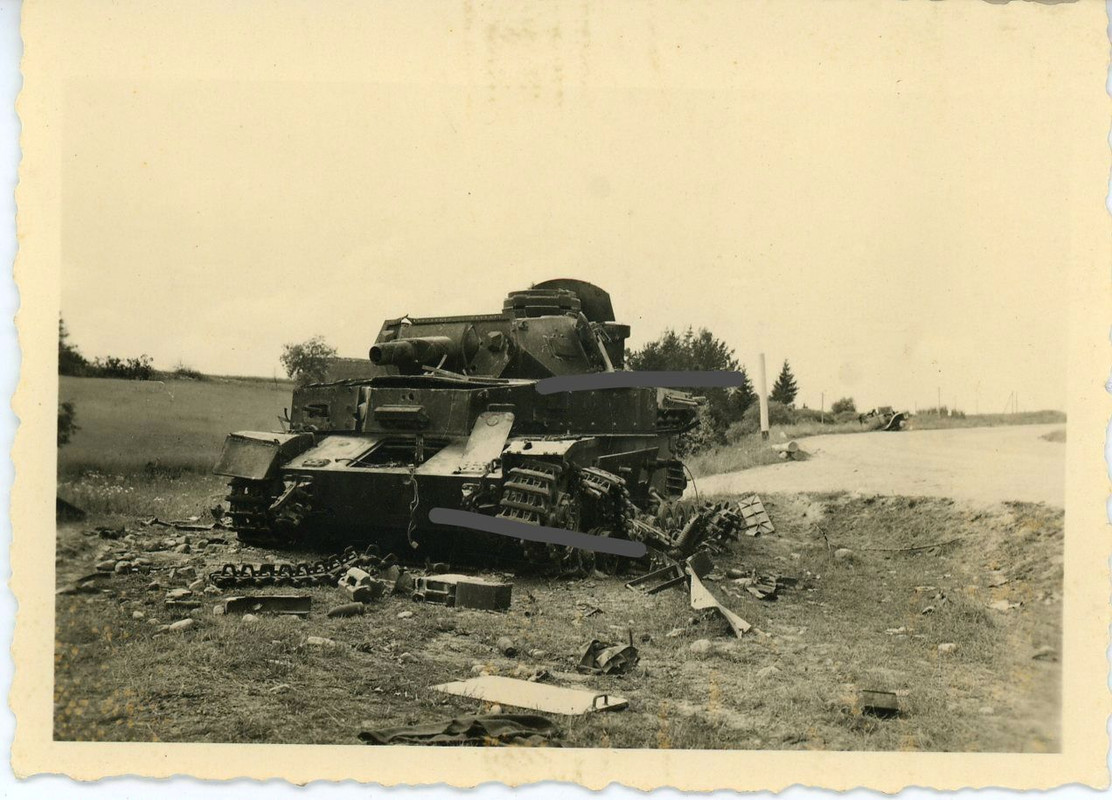 Panzer IV Tank Kämpfe Foto