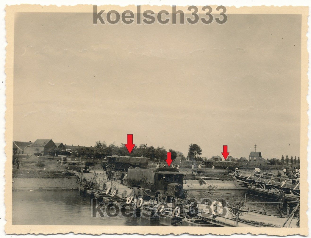 Herentals Belgien Albert Kanal Notbrücke tschech