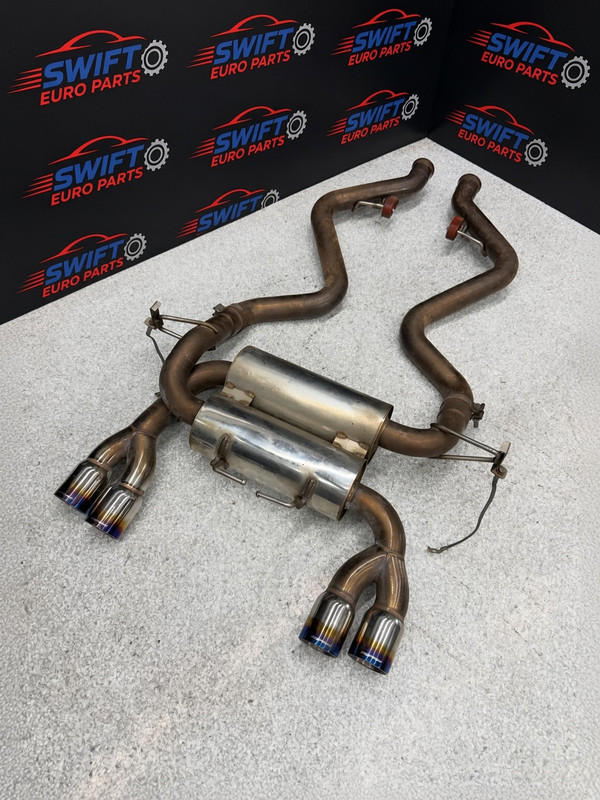 Megan Racing Exhaust Muffler BMW E92 E93 M3 2008-2013 Dual Burnt Tips