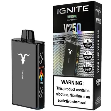 IGNITE V250 25.000 Puffs