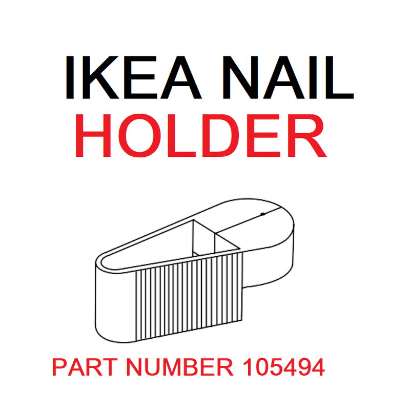 Ikea Nail Holder Tool Part Bookcase PAX KALLAX HEMNES MALM BRUSALI BILLY