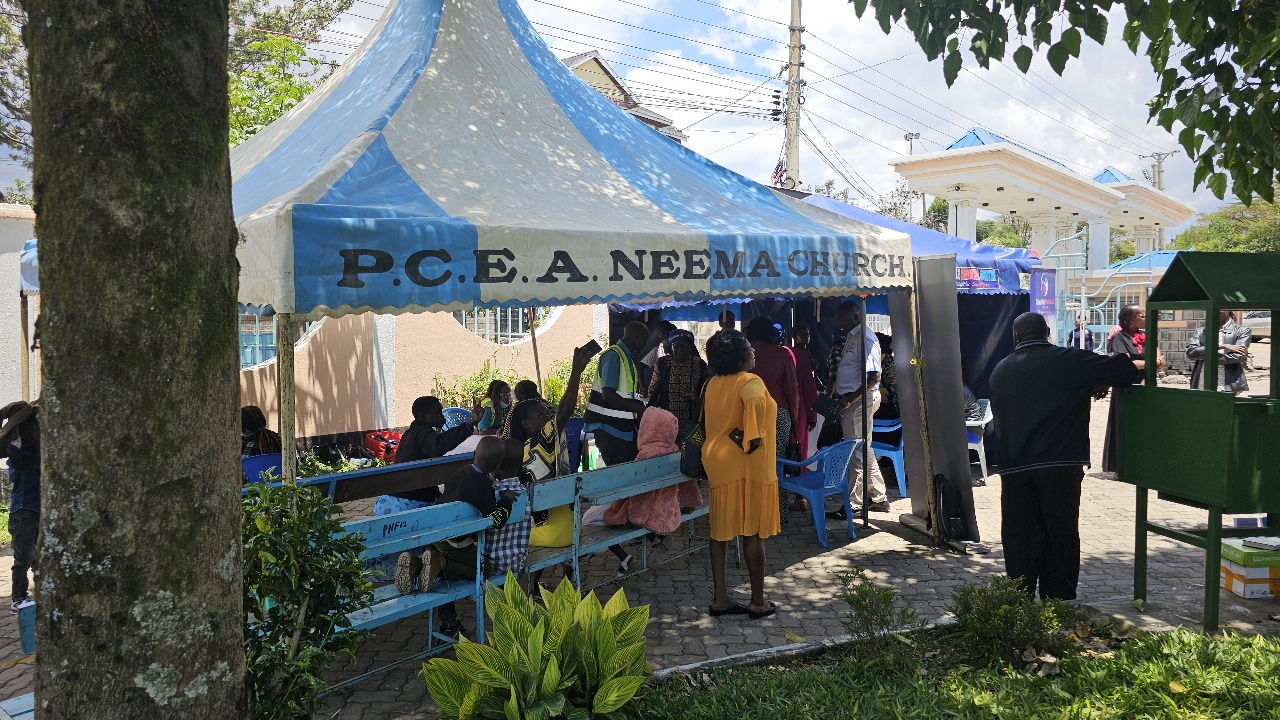 A community health outreach event.