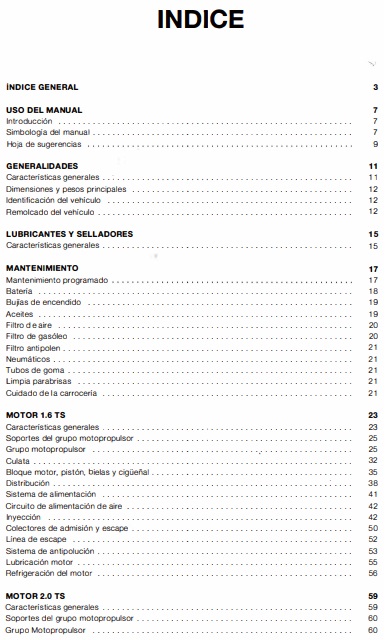 Manual de Reparacion Alfa Romeo 156 - 328 paginas! | Alfistas Foro Alfa  Romeo