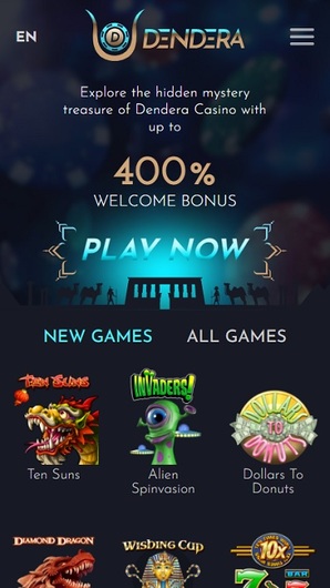 On dendera mobile casino how to win the jackpot?