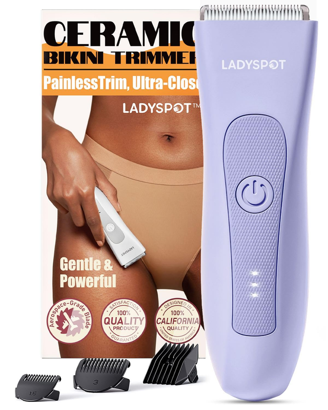 MANSPOT Bikini Trimmer for Women – Smooth, Safe & Effortless Grooming