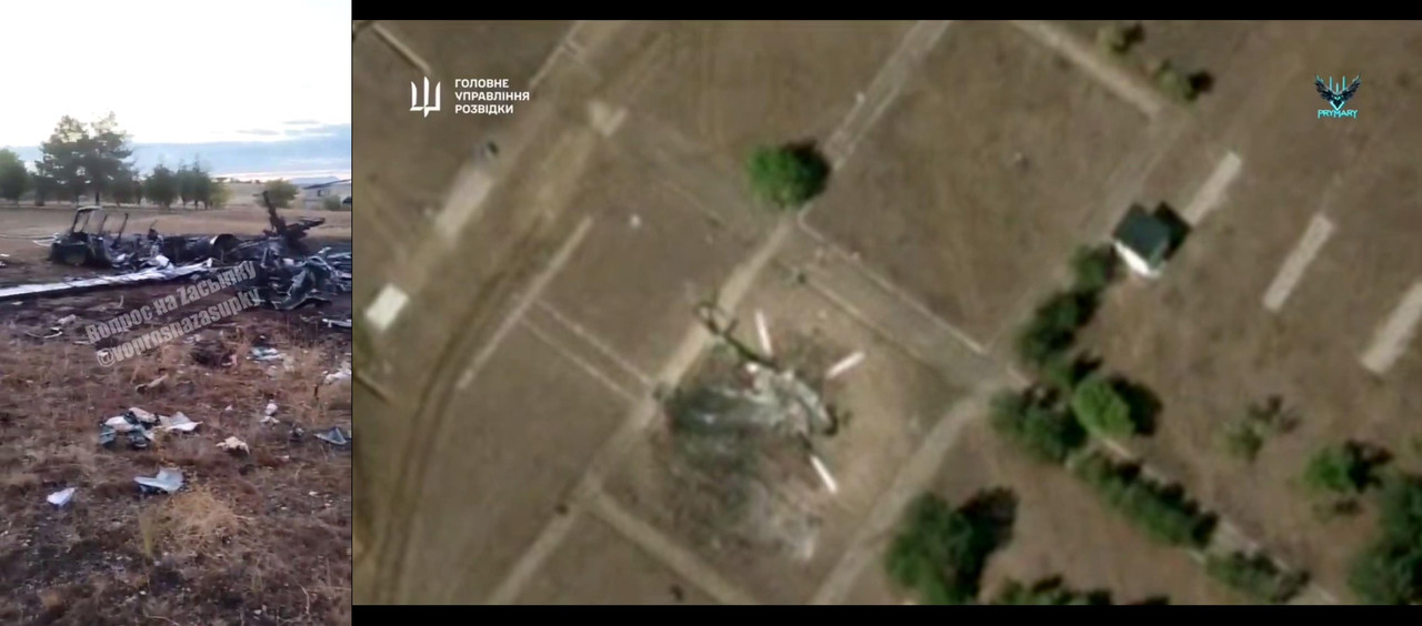 1003 Mi-8AMTSh transport helicopter destr 21 09 25