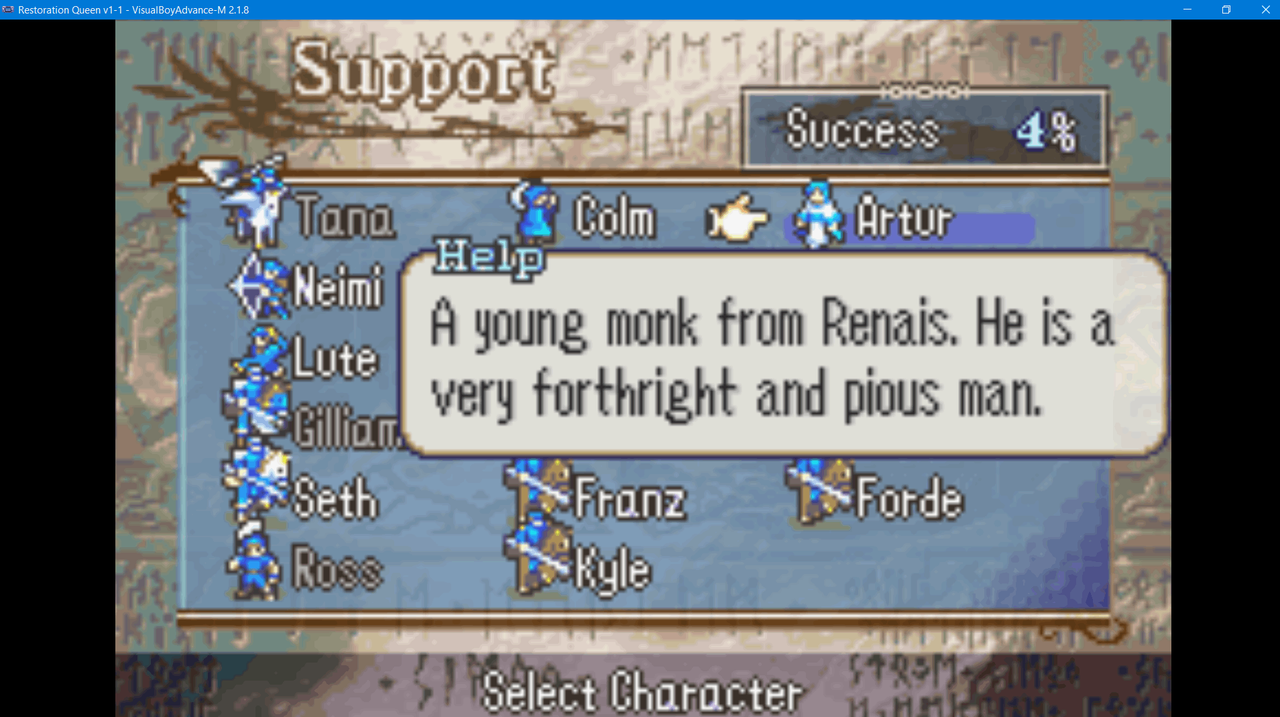 2024-03-06 21_26_44-Restoration Queen v1-1 - VisualBoyAdvance-M 2.1.8