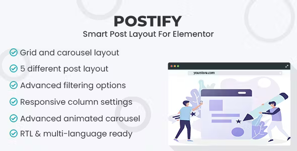 Postify – Smart Post Layout for Elementor WordPress