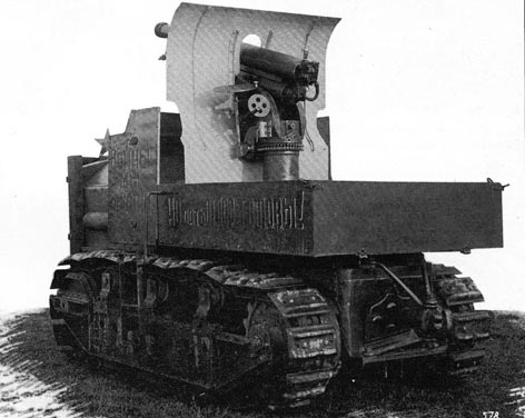 СУ-2 2 76,2 полевая пушка обр.1902 на шасси трак