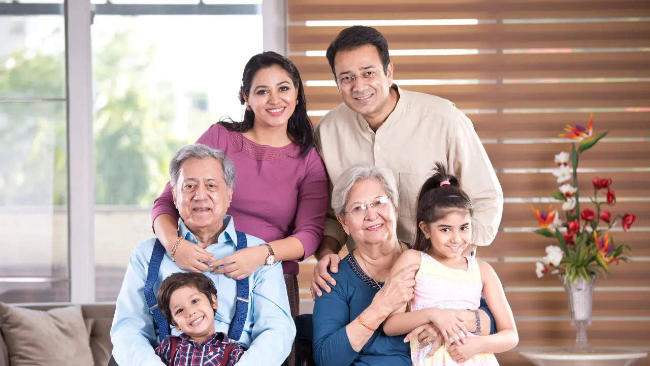Healthy India Family Image