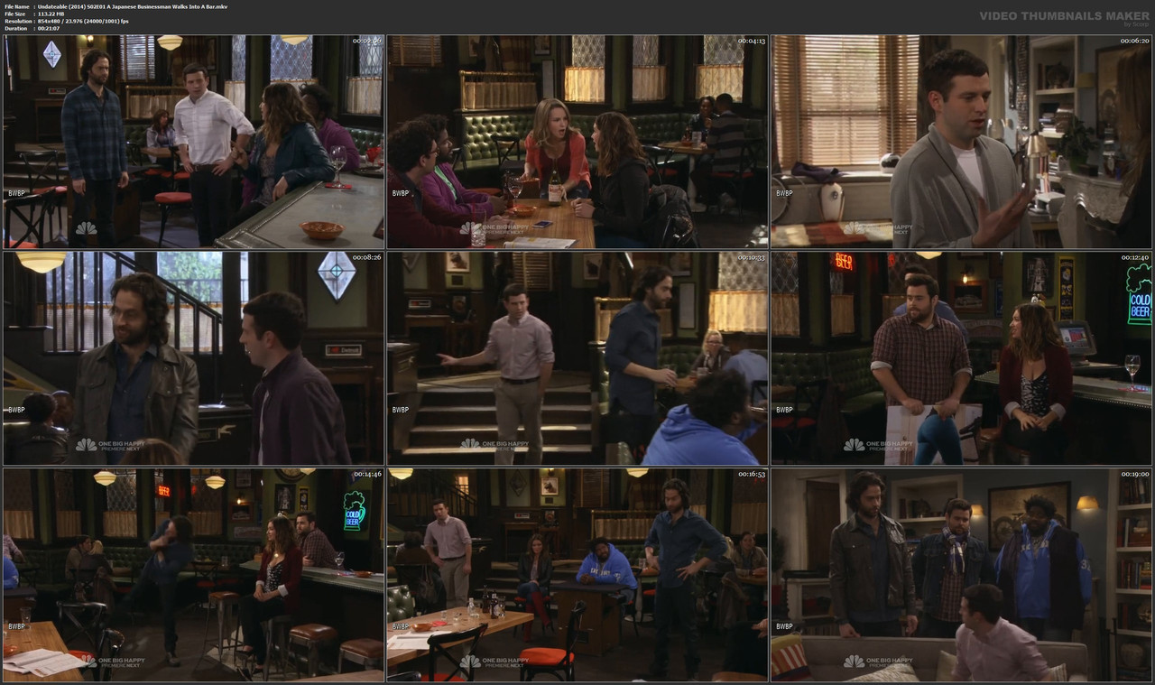 Undateable (2014) S02E01 A Japanese Businessman Walks Into A Bar.mkv