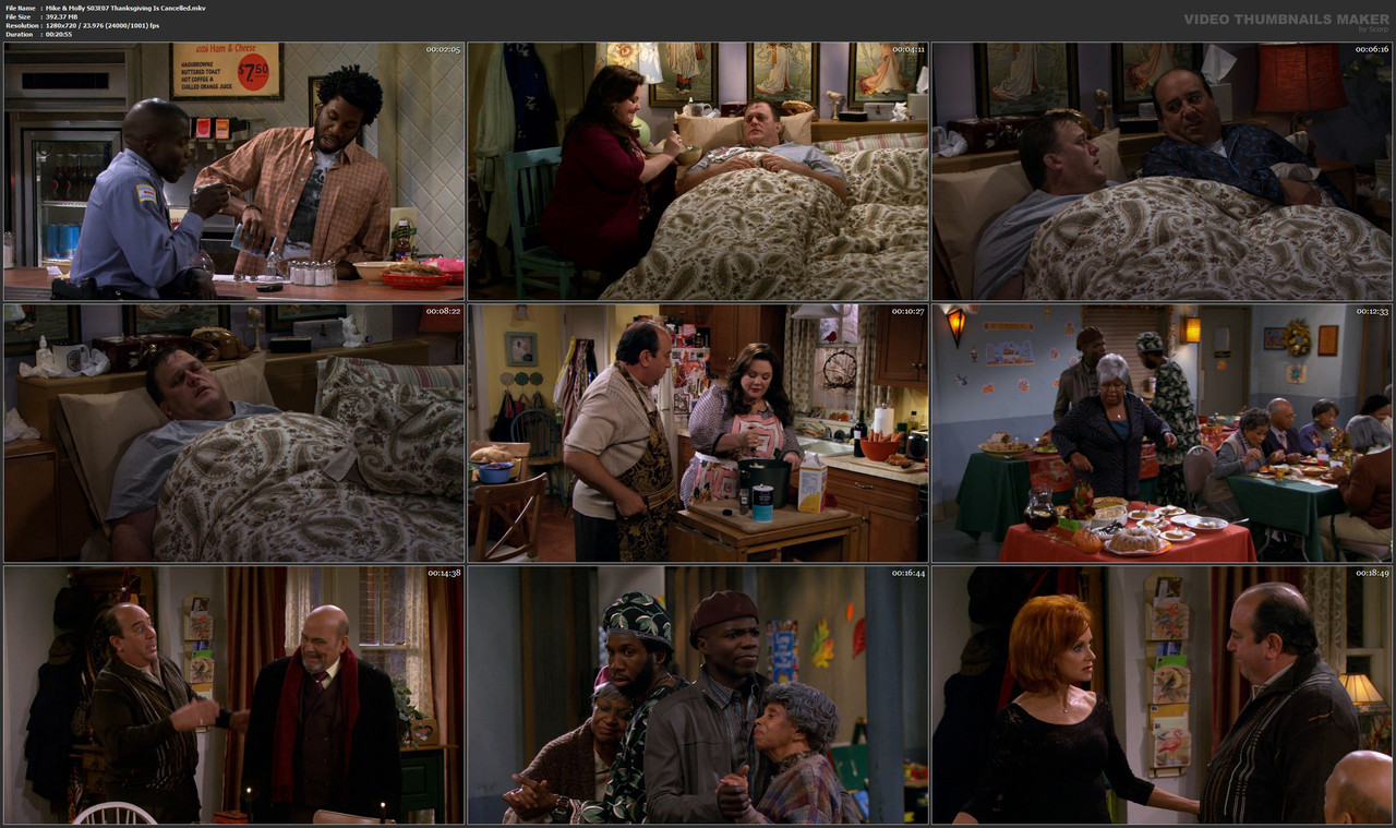 Mike & Molly S03E07 Thanksgiving Is Cancelled.mkv