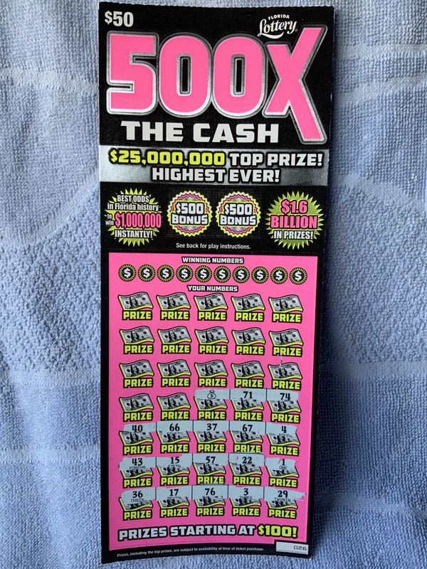 Florida Lottery scratch-off games: Prizes range up to $25 million