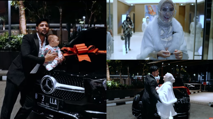 Irish Bella dapat mobil dari Ammar Zoni