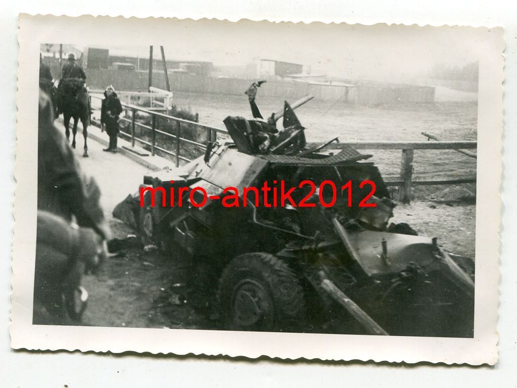 Wehrmacht, Sdkfz, 4-Rad Panzerspähwagen kurz vor