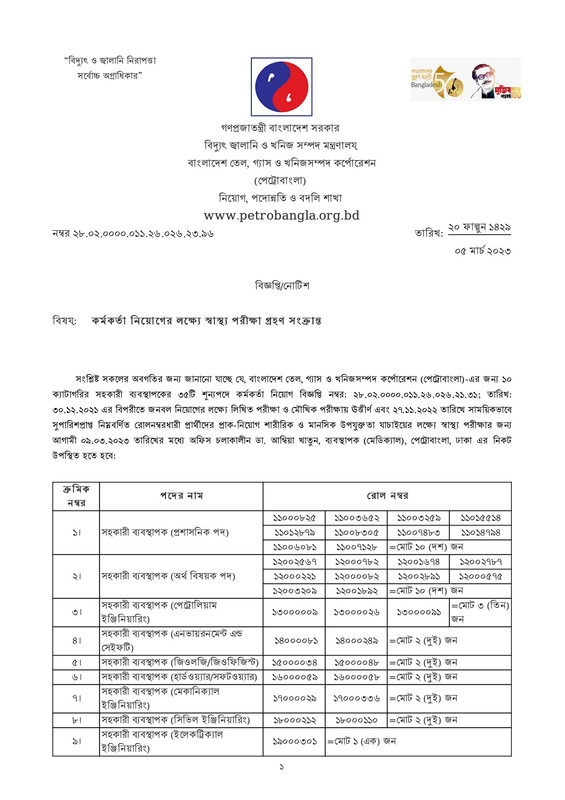 Petrobangla-Medical-Test-Date-2023-PDF-1