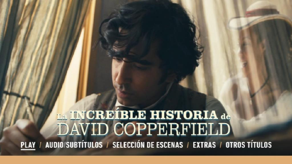 THE PERSONAL HISTORY OF DAVID COPPERFIELD MENU - La Increíble Historia de David Copperfield [2019] [DVD9 Full] [Pal] [Cast/Ing] [Sub:Cast] [Drama]