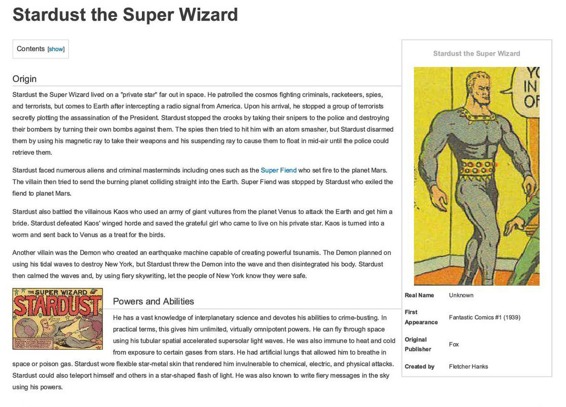 Chat about the game... - Page 31 Stardust-the-Super-Wizard-Public-Domain-Super-Heroes-Fandom