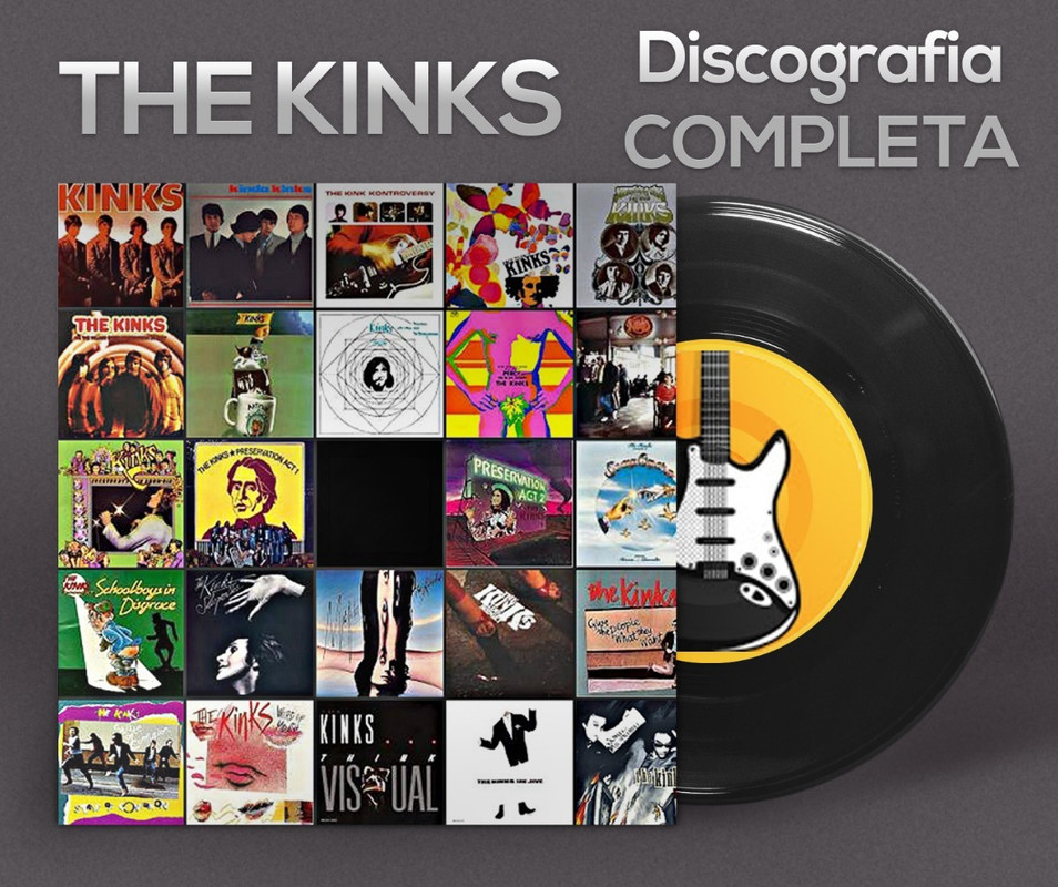 the kinks todos os sucessos 1964 2001 D NQ NP 823519 MLB31110340322 062019 F - The Kinks: Discografía (1964-2001)