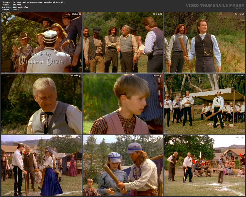 Dr. Quinn, Medicine Woman S04e02 Traveling All-Stars.mkv