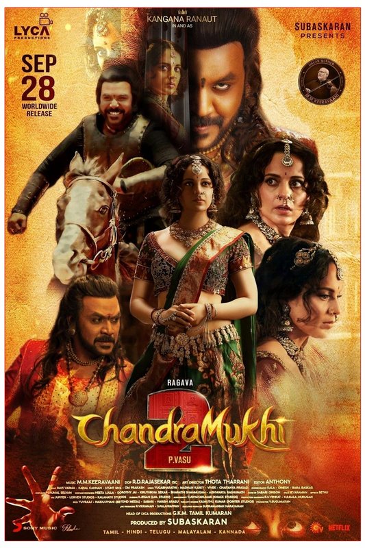 Chandramukhi 2 Hindi 2023 720p NF WEB DL DD 5 1 H 264 TheBiscuitMan