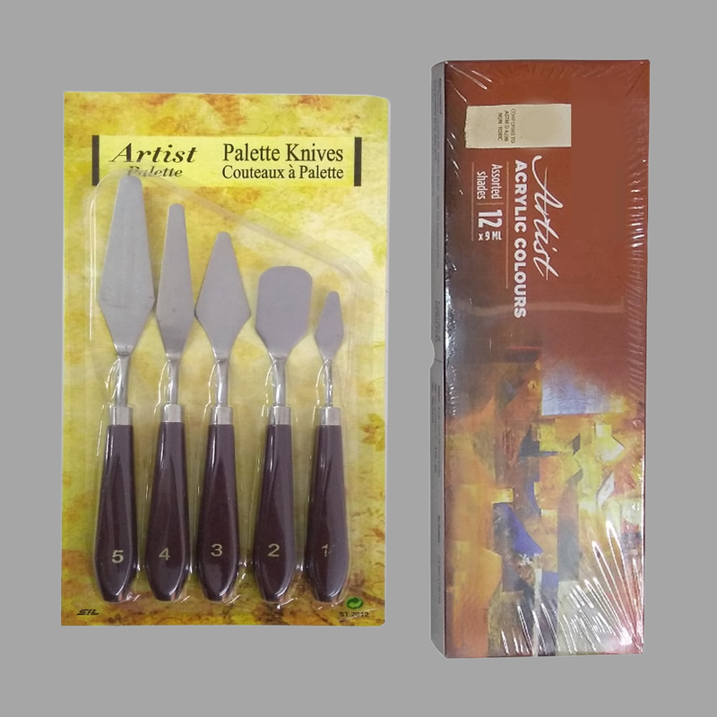 Knife Painting on Wall Hanging DIY Kit