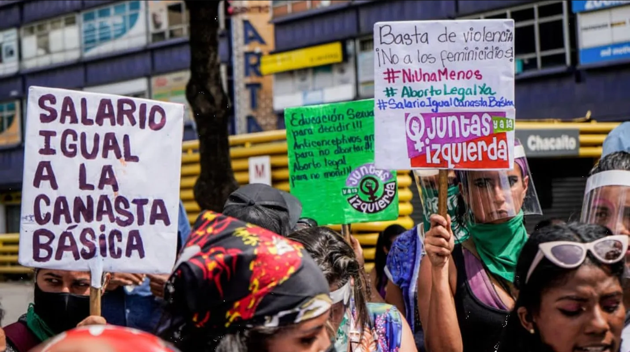 Venezuela: Así marcharon las mujeres por el 8M