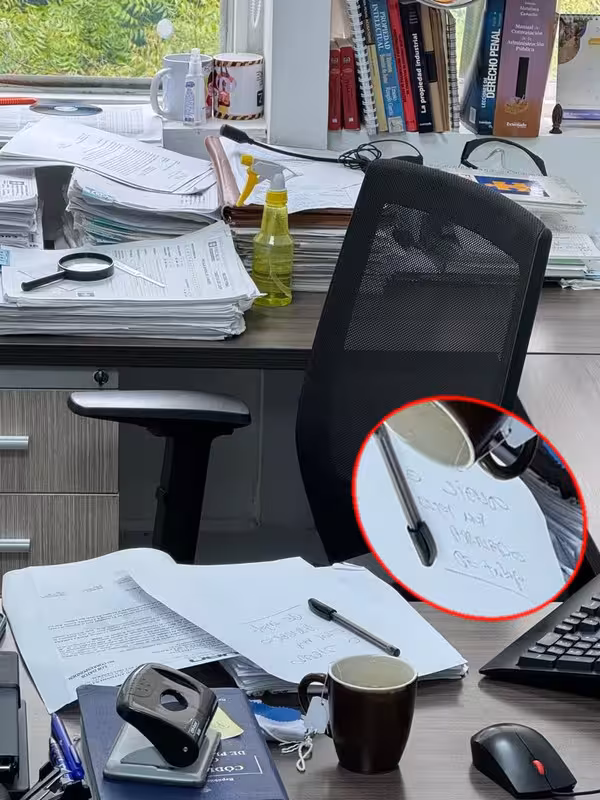 El último mensaje del fiscal que saltó desde el edificio de la Fiscalía en Girardot: ‘Lo siento, estoy muy atrasado de trabajo’ El último mensaje del fiscal que saltó desde el edificio de la Fiscalía en Girardot: ‘Lo siento, estoy muy atrasado de trabajo