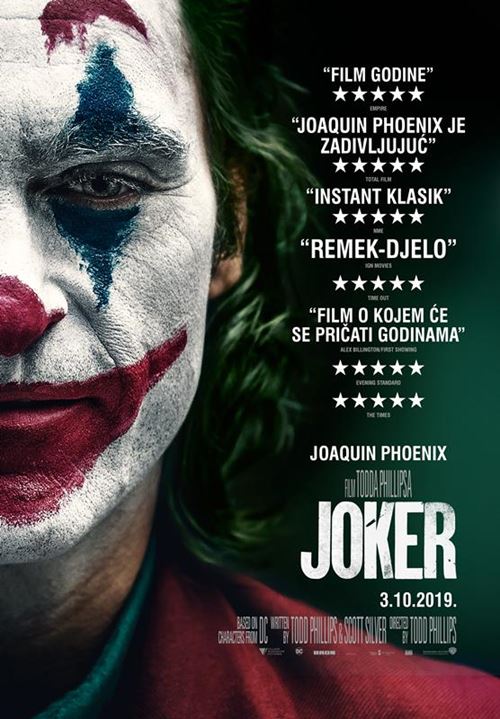 Novo u hrvatskim kinima od 03.10.19.: Joker; Putovanje jednog psa; Godina vjenčanja; Dnevnik Diane Budisavljević i My People, My Country