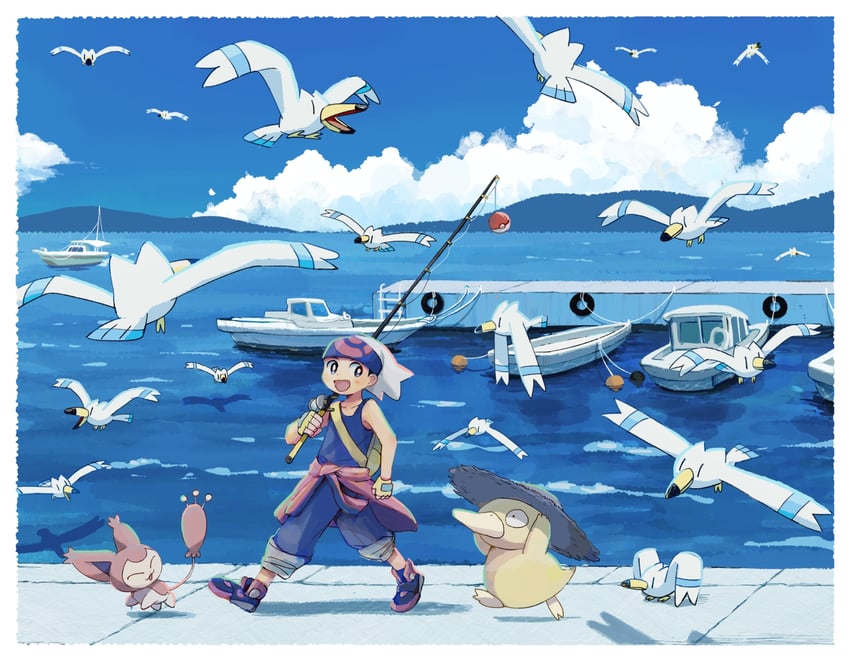 brendan-psyduck-wingull-and-skitty-pokem