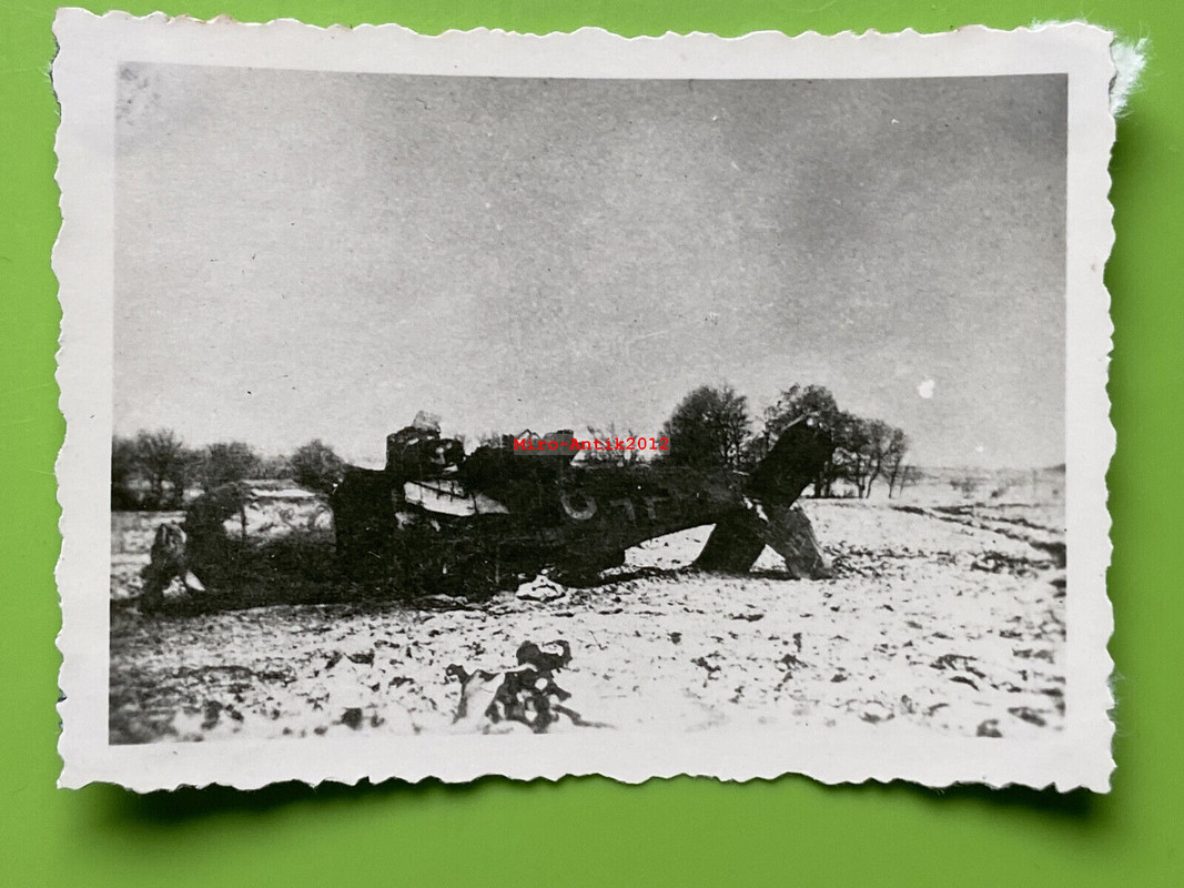 Foto, Wk2, Flugzeug Focke-Wulf Fw 190 nach Bruchlandung Ostfront 1944 (N)50792