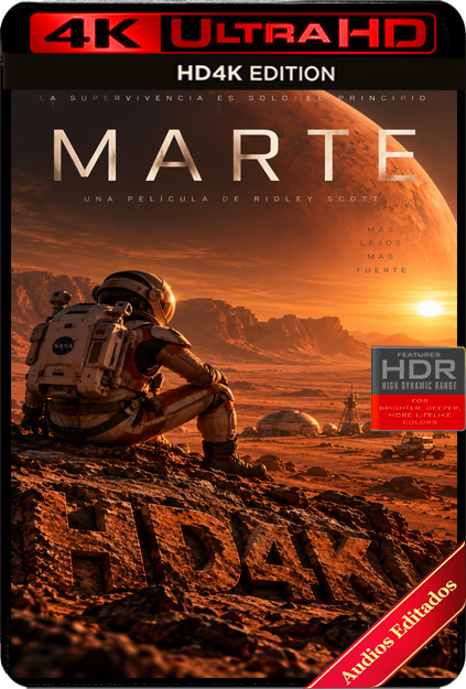 Marte + Bonus Disc (4 Audios)[2015][FullUHD 2160p][HDR10][Castellano TrueHD 7.1 DTS-HD 7.1 DTS-HD 5.1 AC3 5.1-Ingles TrueHD 7.1+Subs]