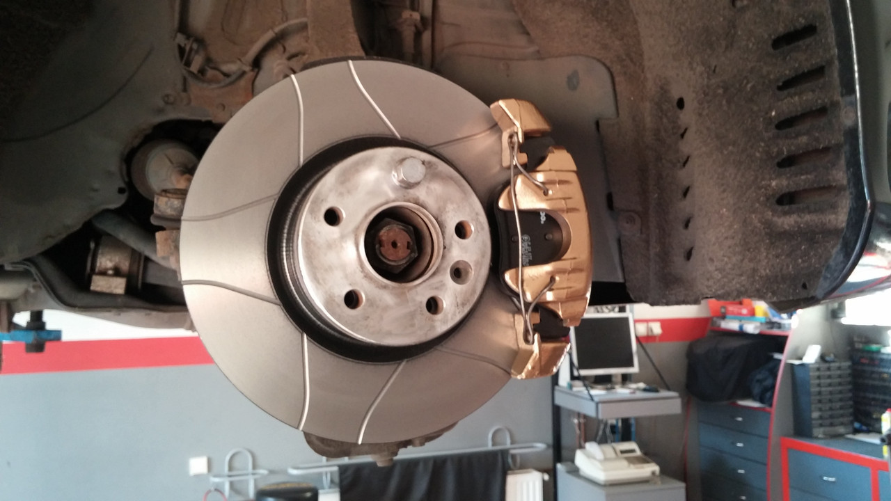 Gold Painted Callipers 4