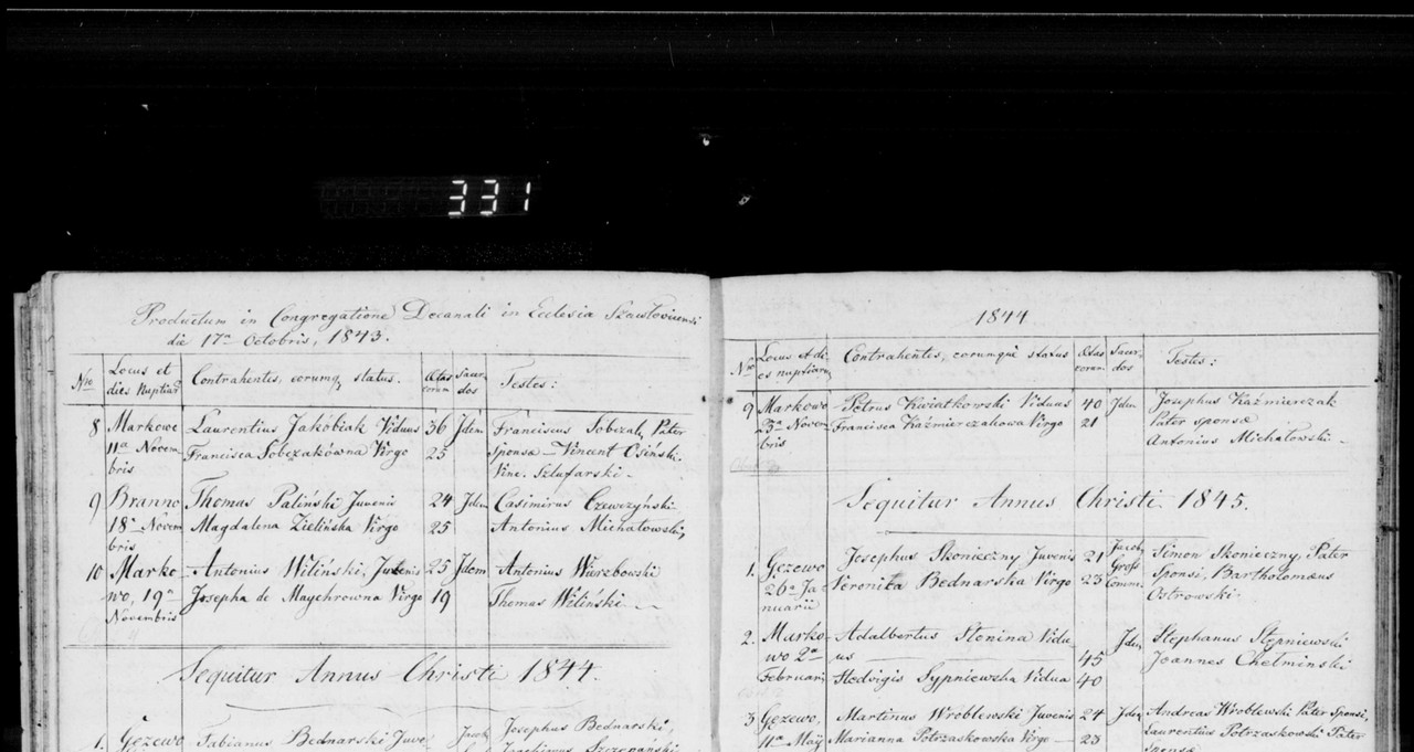 1843WilińskiMajchrzakSlubBranno